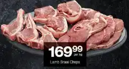 Checkers Lamb Braai Chops offer