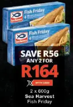 Checkers Sea Harvest Fish Friday offer