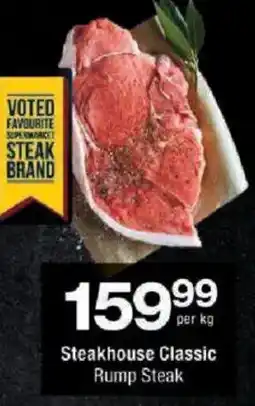 Checkers Steakhouse Classic Rump Steak offer