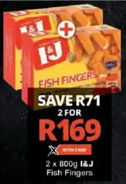 Checkers I&J Fish Fingers offer