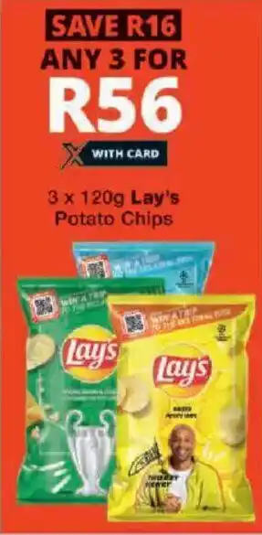 Checkers Lay's Potato Chips offer