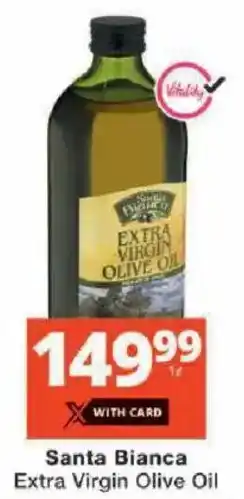 Checkers Santa Bianca Extra Virgin Olive Oil offer