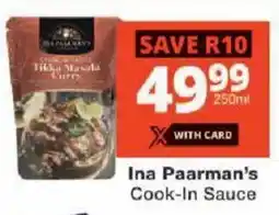 Checkers Ina Paarman's Cook-In Sauce offer