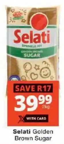 Checkers Selati Golden Brown Sugar offer