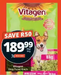 Checkers Vitagen Dog Food offer
