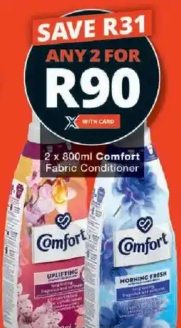 Checkers Comfort Fabric Conditioner offer