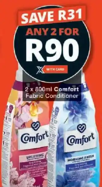 Checkers Comfort Fabric Conditioner offer