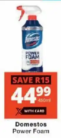 Checkers Domestos Power Foam offer