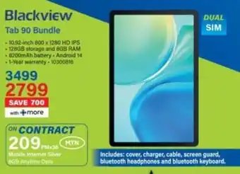 Incredible Connection Blackview Tab 90 Bundle offer