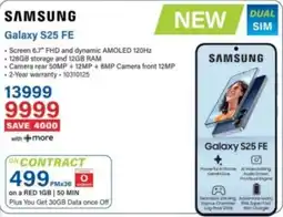 Incredible Connection Samsung Galaxy S25 FE offer