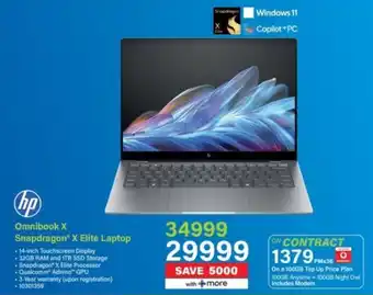HP Omnibook X Snapdragon X Elite Laptop