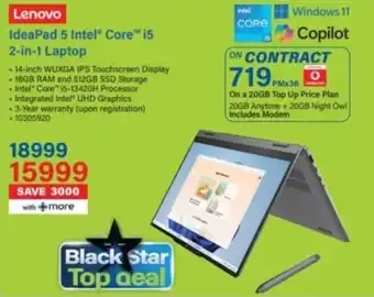 Incredible Connection Lenovo IdeaPad 5 Intel Core i5 2-in-1 Laptop offer