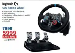 Incredible Connection Logitech G29 Racing Wheel offer