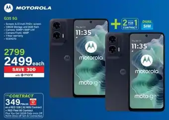 Incredible Connection Motorola G35 5G offer