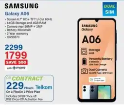 Incredible Connection Samsung Galaxy A06 offer