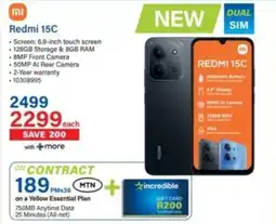 Incredible Connection Redmi 15C offer