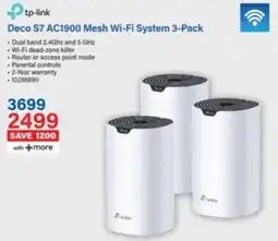 Incredible Connection Tp-link Deco S7 AC1900 Mesh Wi-Fi System offer