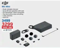 Incredible Connection Dji Mic Mini offer