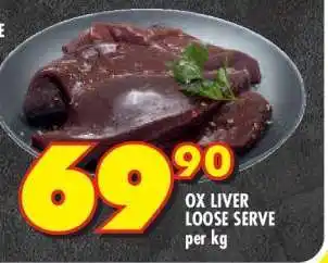 Shoprite OX LIVER LOOSE SERVE offer