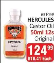 KitKat Cash and Carry Hercules Castor Oil offer