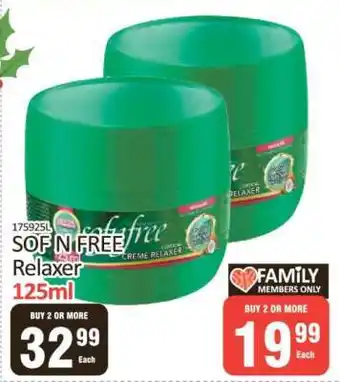 KitKat Cash and Carry SOF N FREE Relaxer 125ml offer