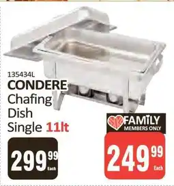 KitKat Cash and Carry CONDERE Chafing Dish Single 11lt offer