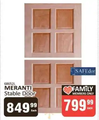 KitKat Cash and Carry MERANTI Stable Door offer