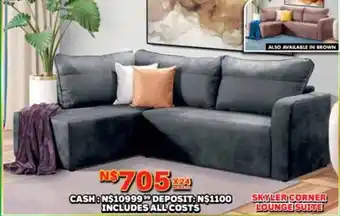 Lewis Skyler corner lounge suite offer