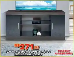 Lewis Tuscany plasma unit offer