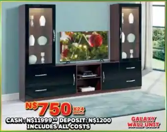 Lewis Galaxy wall unit offer
