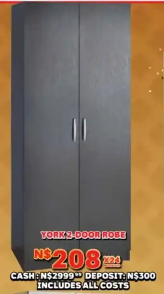 Lewis York 2-door robe offer