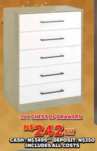 Lewis Ivy chest of drawers offer