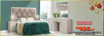 Lewis Calipso bedroom suite offer