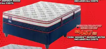 Lewis Juke mk2 pillow top 152cm bed set offer