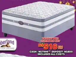 Lewis Slumberland trophy mk2 152cm bed set offer