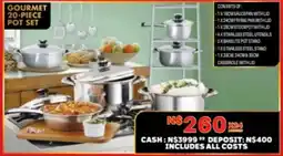 Lewis Gourmet pot set offer