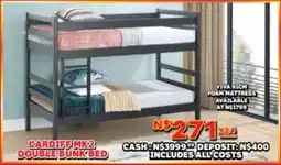 Lewis Cardiff mk2 double bunk bed offer