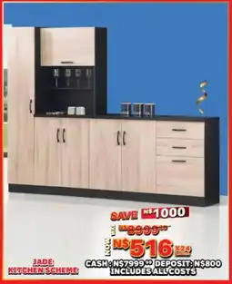 Lewis Jade kitchen scheme offer