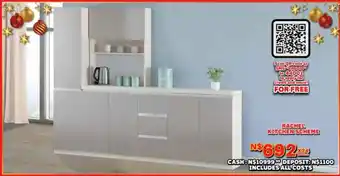 Lewis Rachel kitchen scheme offer