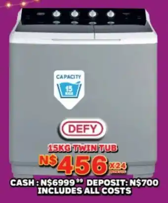 Lewis Defy twin tub offer
