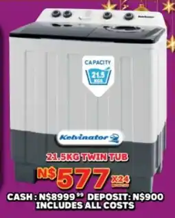 Lewis Kelvinator twin tub offer