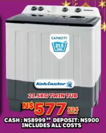 Lewis Kelvinator twin tub offer