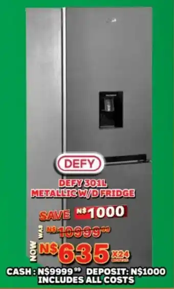 Lewis Defy metallic w/d fridge offer