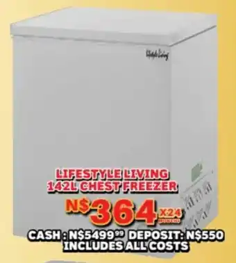 Lewis Lifestyle living chest freezer offer