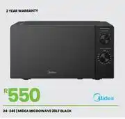 Fair Price Midea 20Ltr Black Microwave Oven 24-246 offer