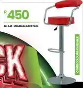 Fair Price Mombasa Bar Stool 40-648 offer