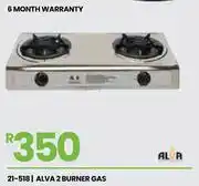 Fair Price Alva 2 Burner Gas 21-518 offer