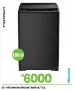 Fair Price Hisense 16Kg T/L Washing Machine WT3W1622UT offer