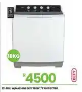 Fair Price Defy 18Kg T/T White Washing Machine DTT180 offer