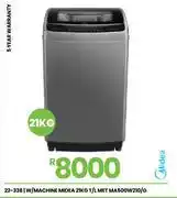 Fair Price Midea 21Kg T/L Metallic Washing Machine MA500W210/G offer